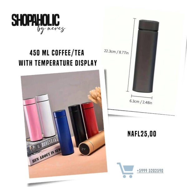 450 ML COFFEE/TEA WITH TEMPERATURE DISPLAY