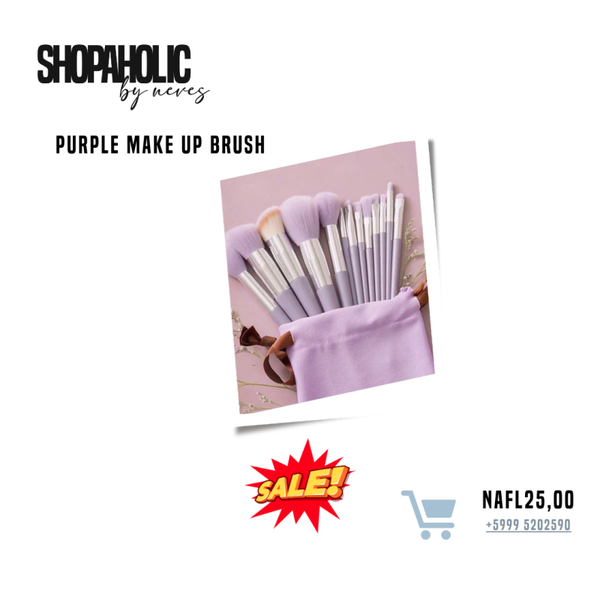 PURPLE MAKE UP BRUSH