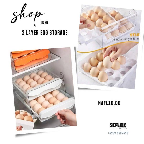 2 Layer egg storage