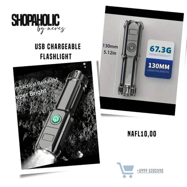 USB CHARGEABLE FLASHLIGHT