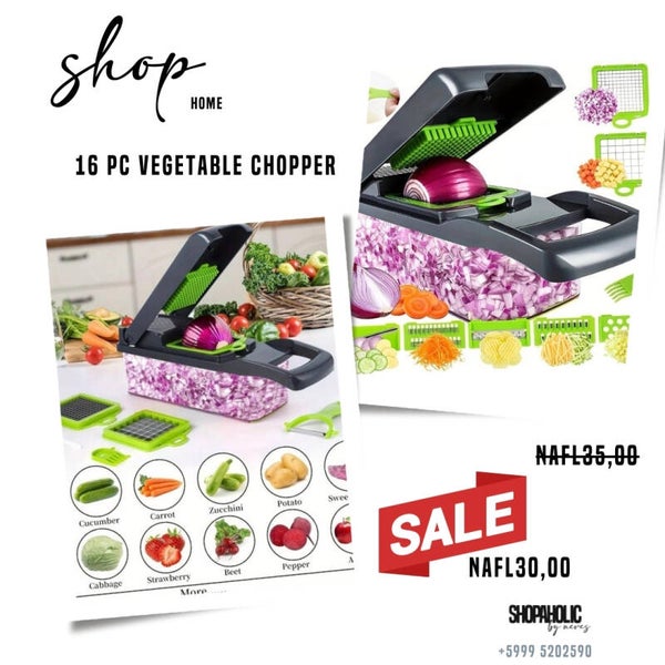16 pc vegetable chopper
