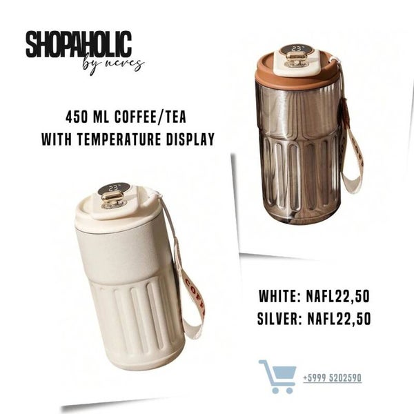 450 ML COFFEE/ TEA WITH TEMPERATURE DISPLAY