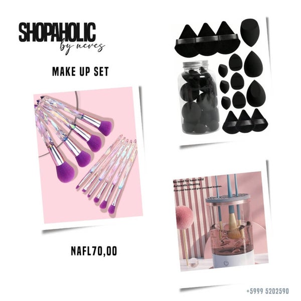 MAKE UP SET - Purple Black