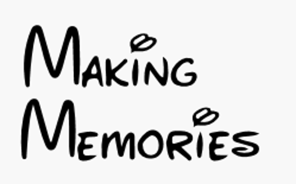 Making Memories Disney Lettertype