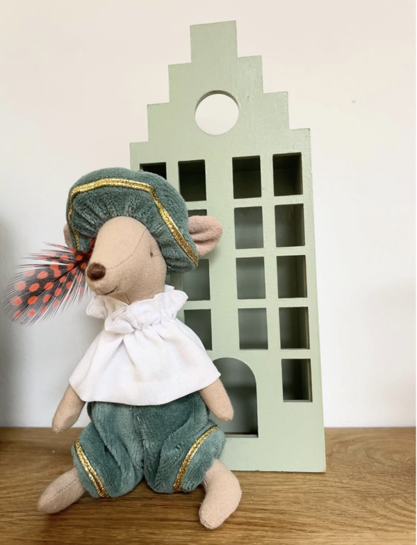 Klein grachtenpandje / muizenbedje DIY