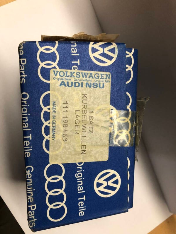 1 Satz Kurbelwellen-Lager NOS VW