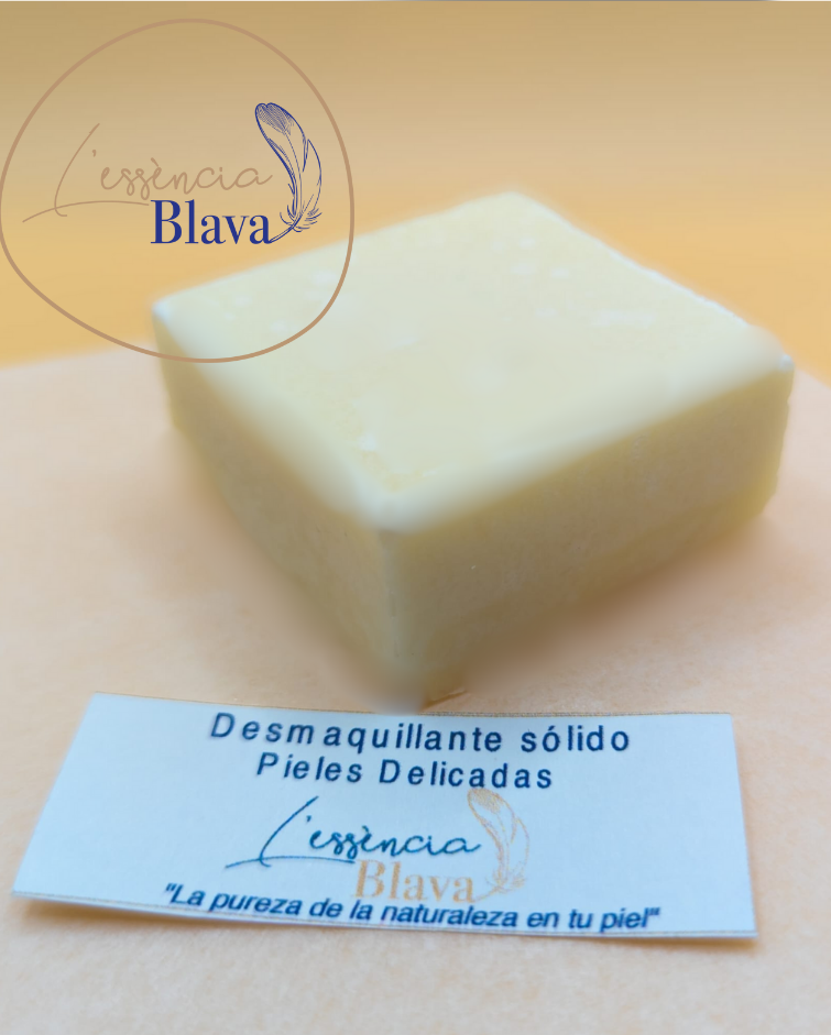 Jaboncillo facial y desmaquillante sólido