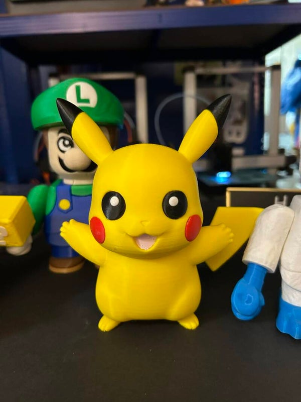 Pikachu Waving - Medium Size
