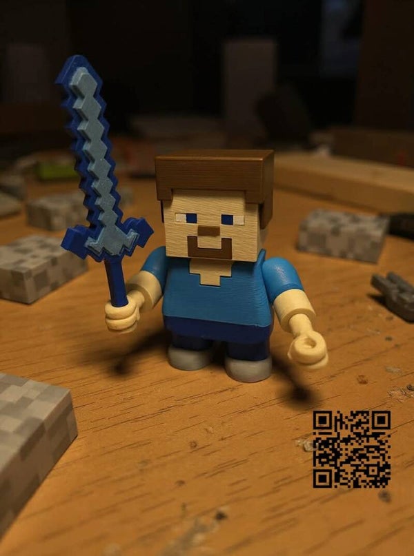 Steve (Minecraft) - Blocked