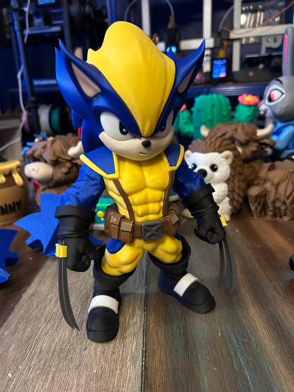 Sonic as Wolverine