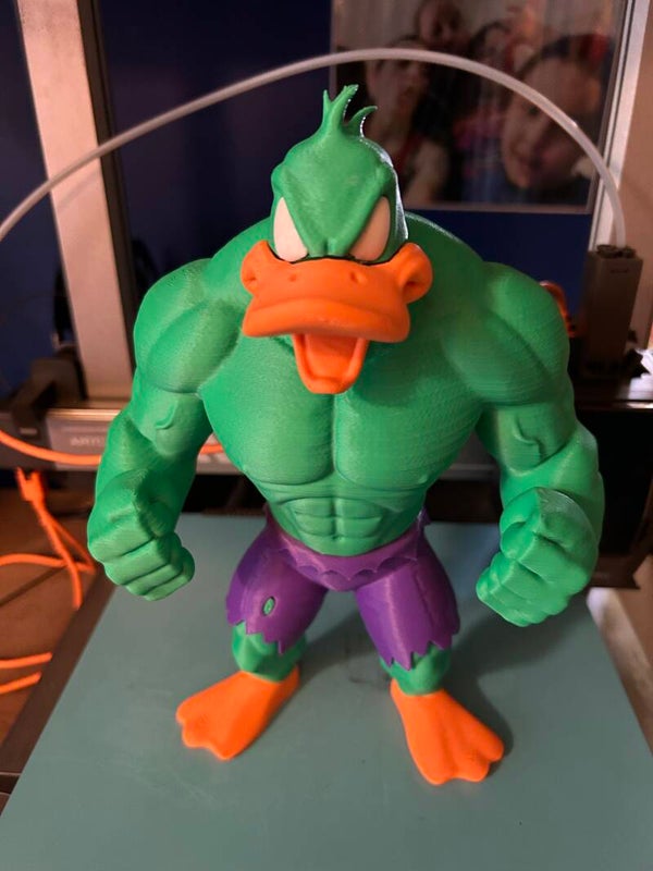 Daffy Duck as Hawk