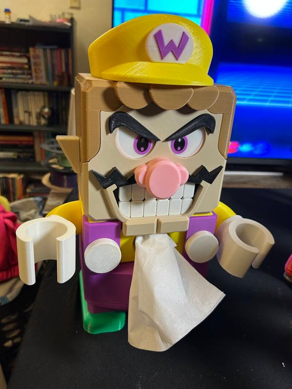 Wario - Tissue Holder