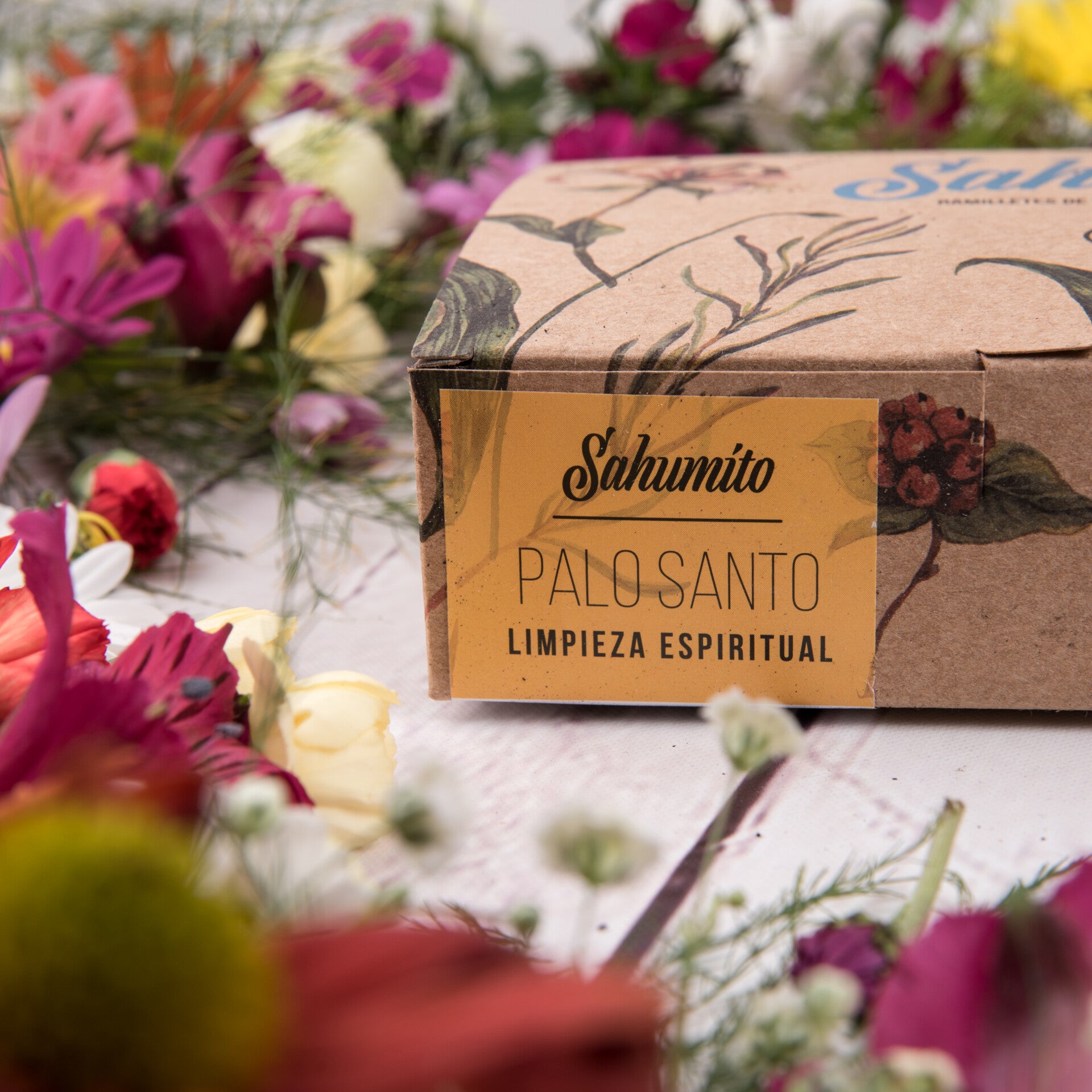 Smudgestick met  Palo Santo. Display-doosje vijf stuks.