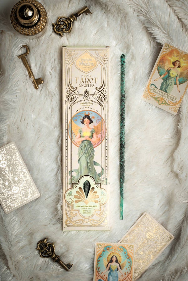 Tarot Engelen ‘Wijsheid’ Geraniumbesjes