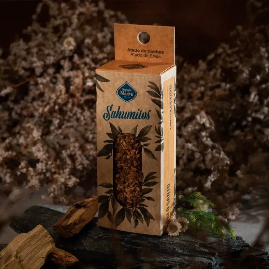 Smudgestick met Palo Santo in doosje.