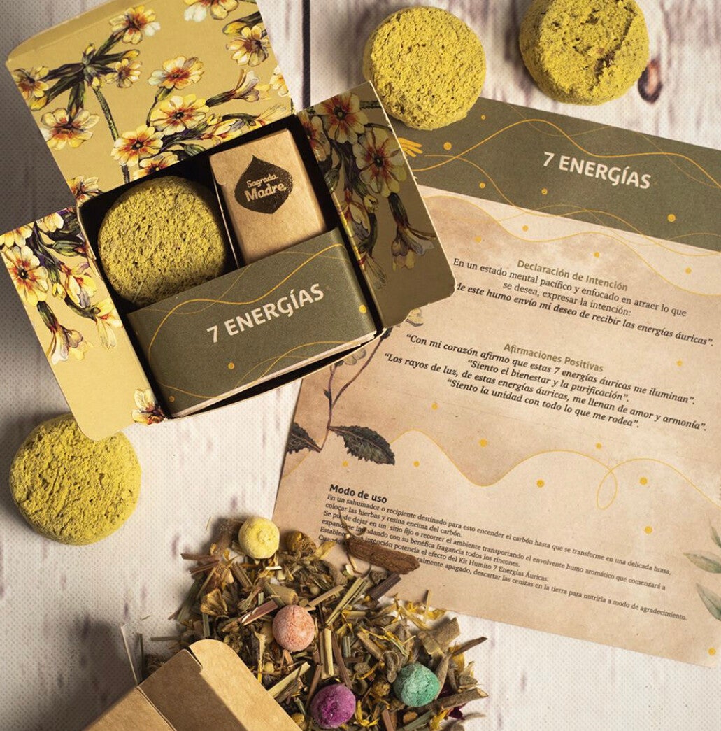 Doosje met Heilige Rook  7 Energieën.