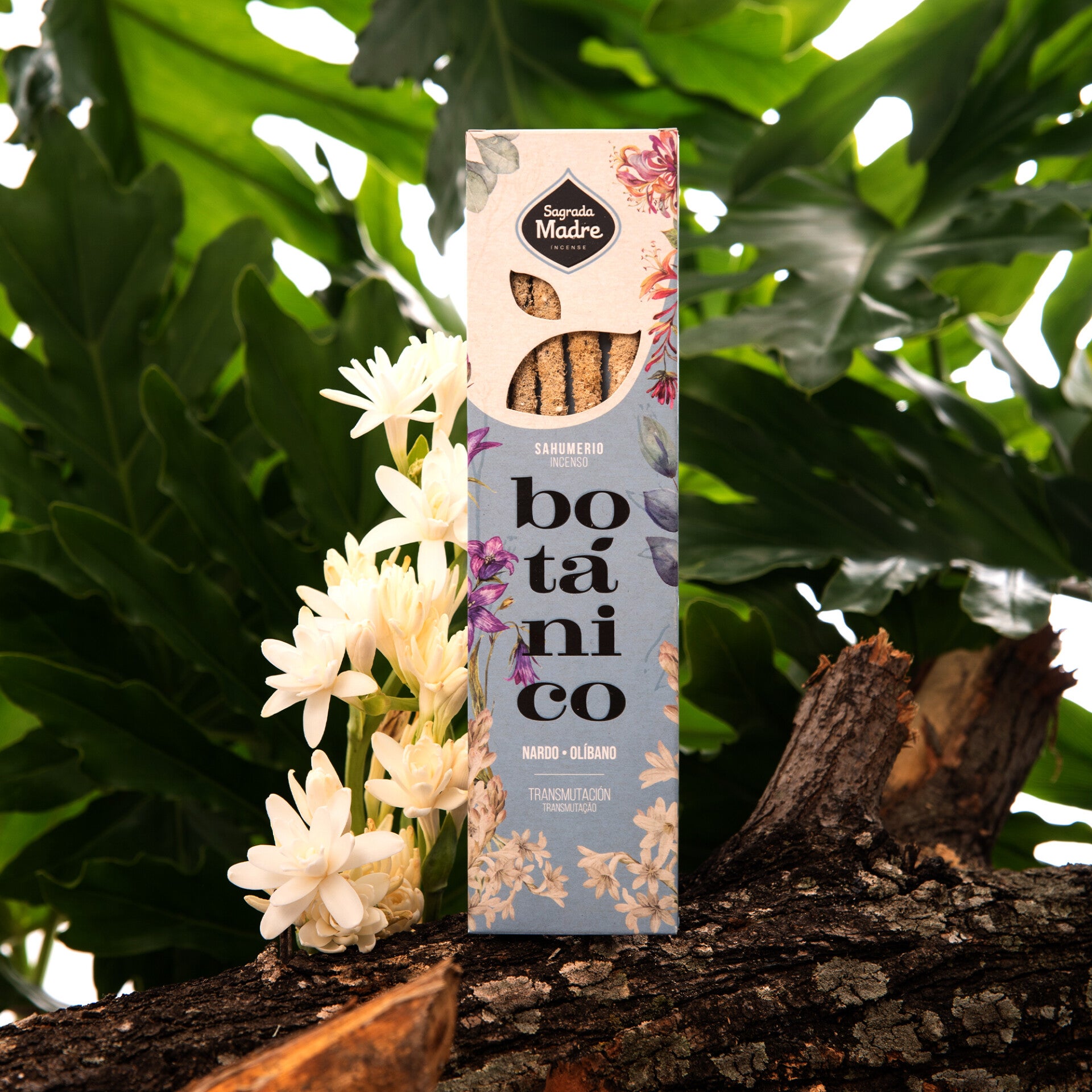 Botanische Wierook met Nardo (Tuberoos) en Olibanum.