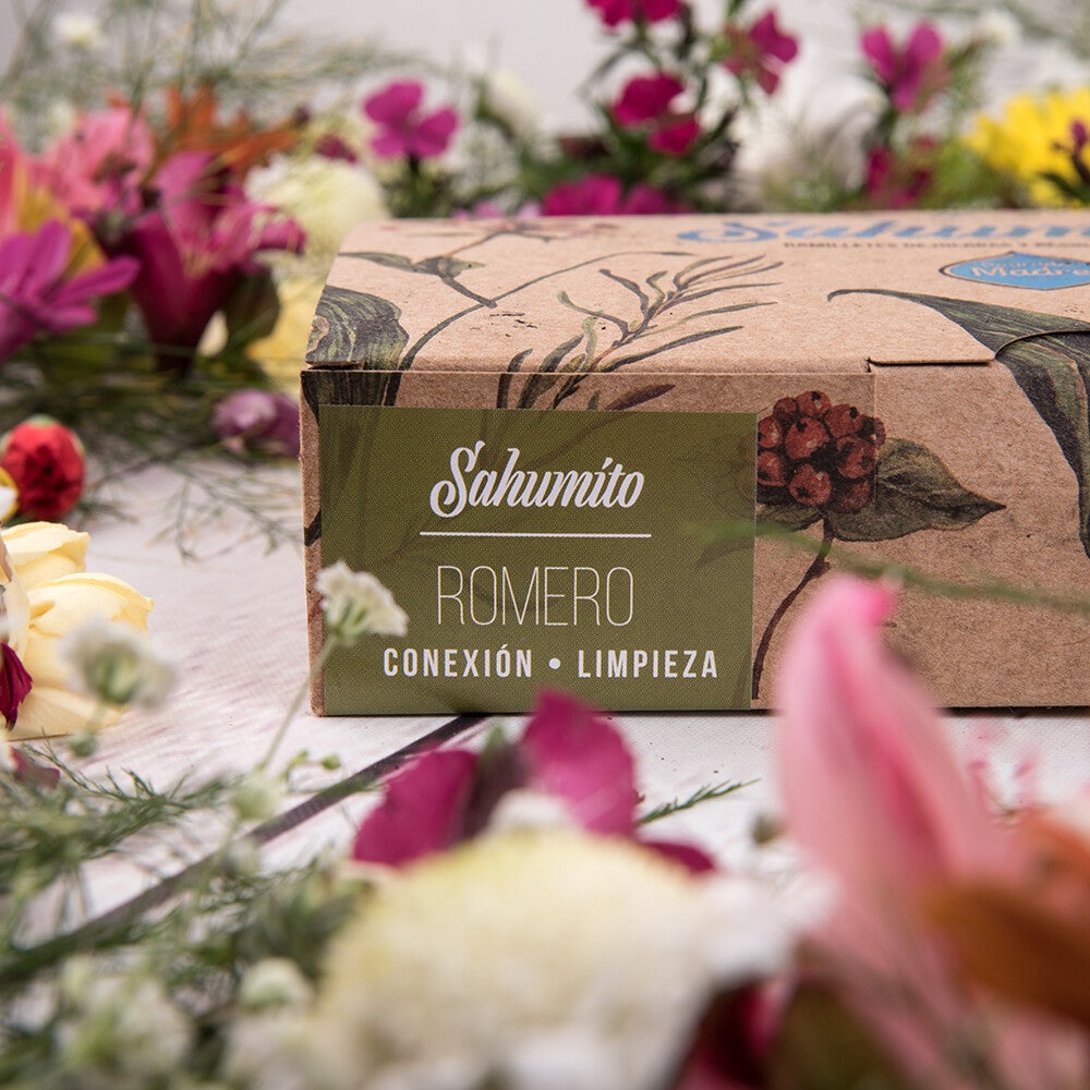 Smudgestick met Rozemarijn. Display-doosje met vijf stuks.