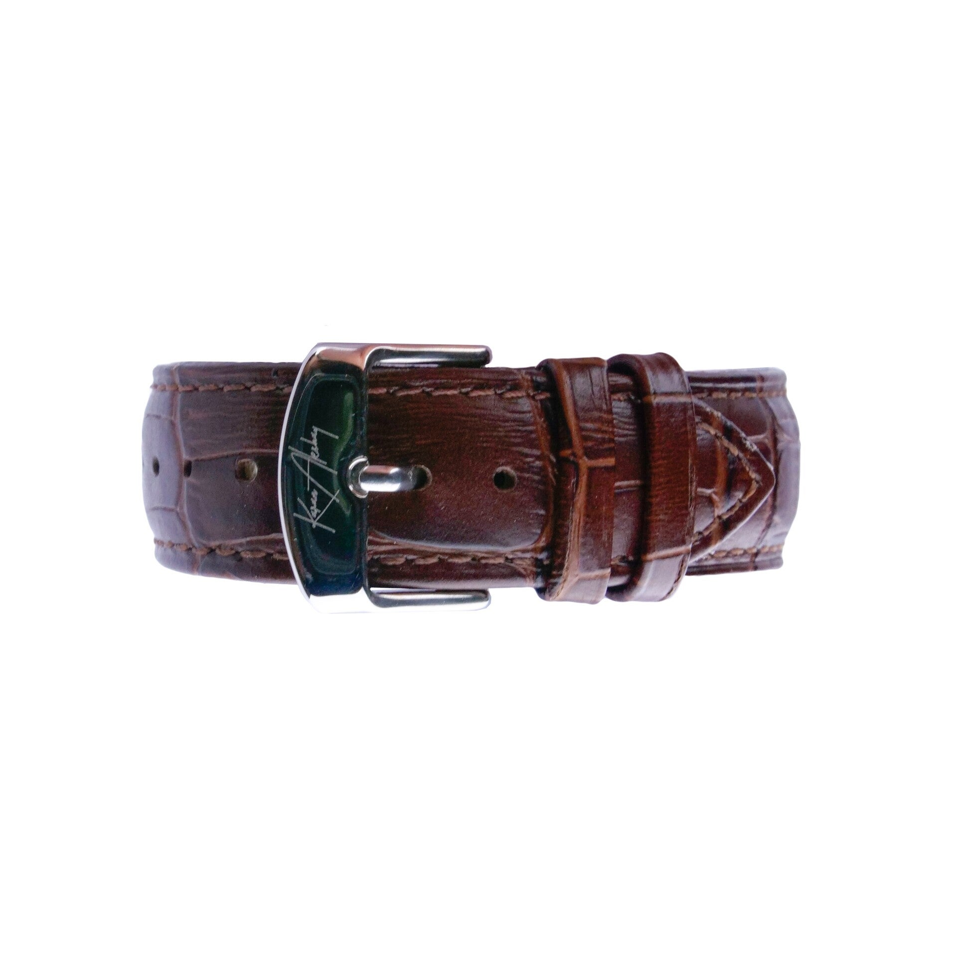 Gibeon Strap Brown Silver