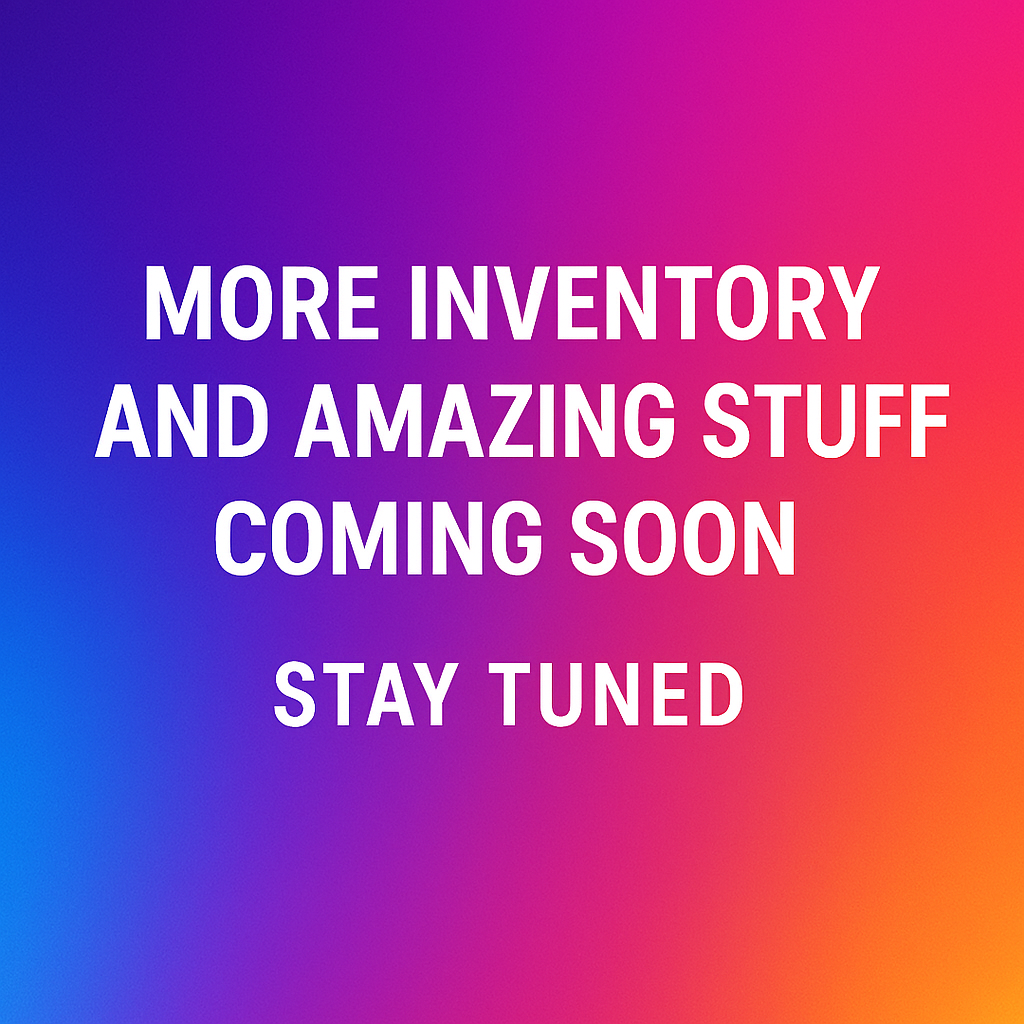 More good stuff coming soon