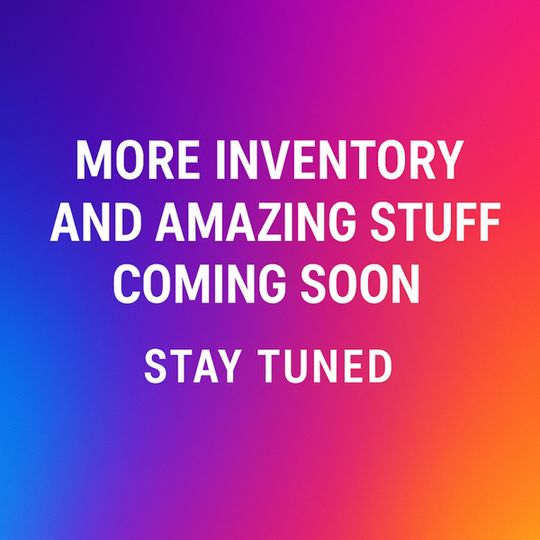More good stuff coming soon