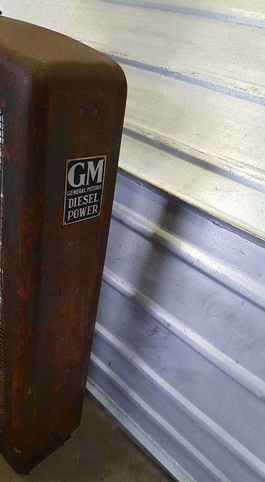 Brocante industriele kast GM