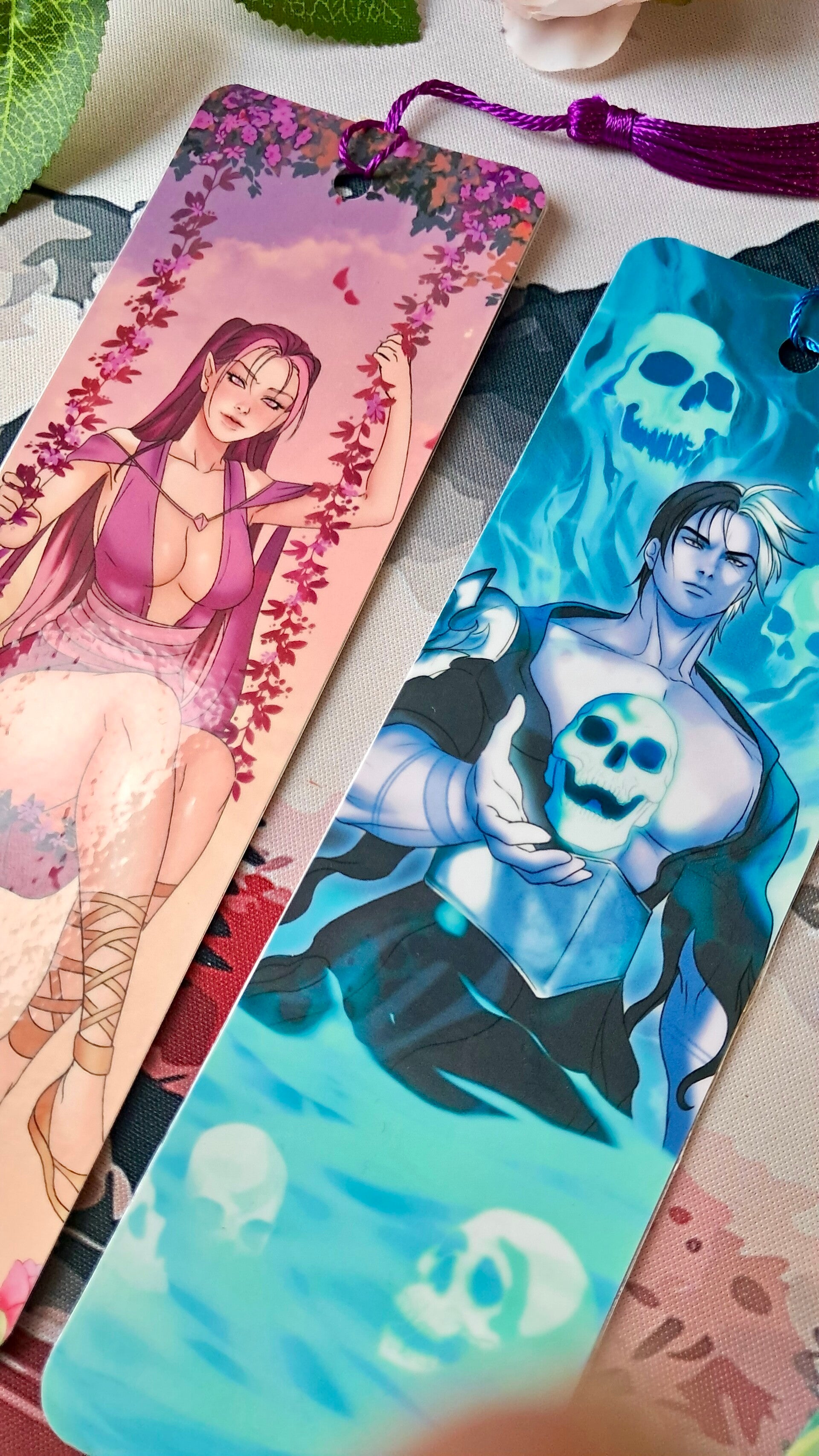 Hadès et Perséphone – Marque-pages (à l’unité ou par lot de deux)