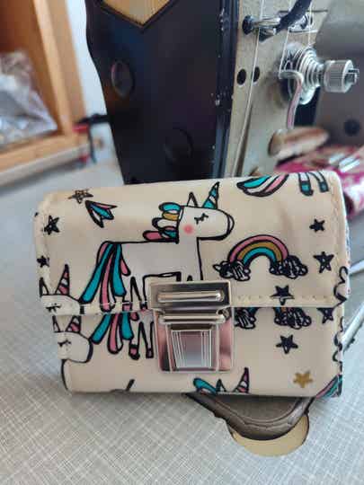 Kleine Geldbörse Einhorn