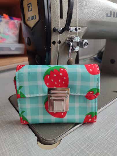 Kleine Geldbörse Erdbeeren 🍓