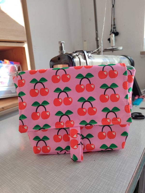 Kosmetiktasche Kirsche 🍒🩷 rosa