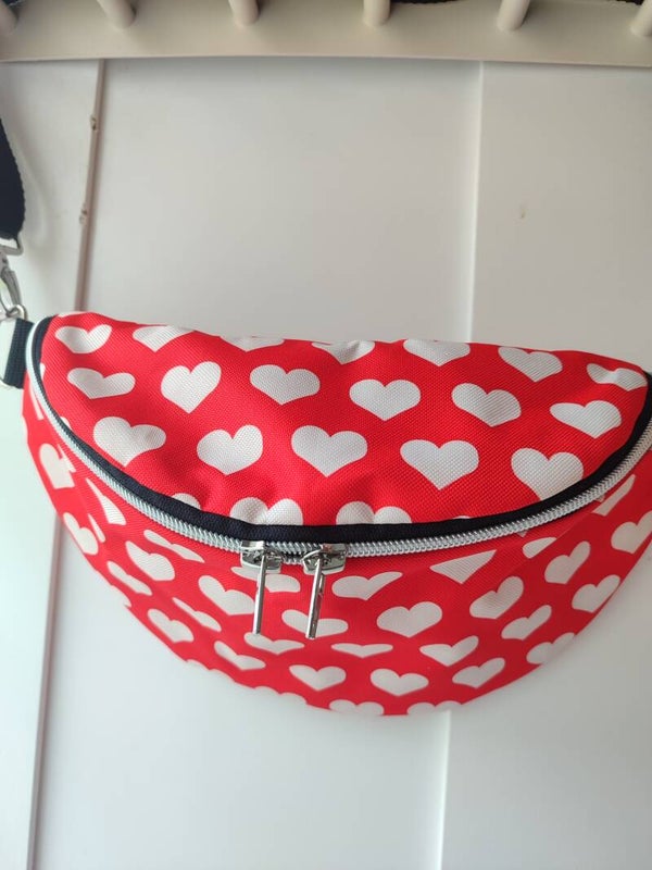 Bauchtasche Herzen