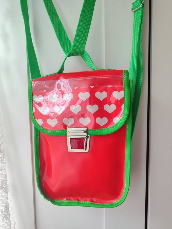 LKW Tasche Herzen rot weiß