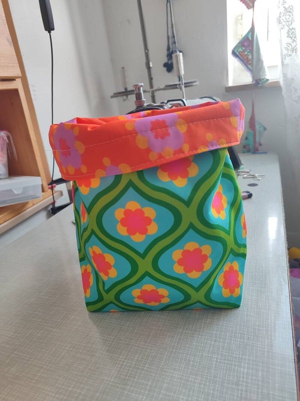 Multifunktions Tasche Fliese grün