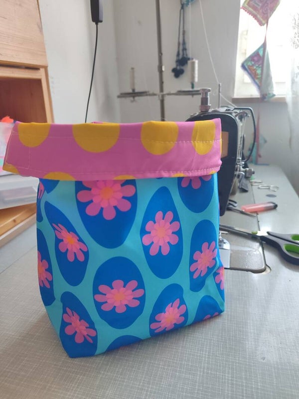 Multifunktions Tasche Tapete blau