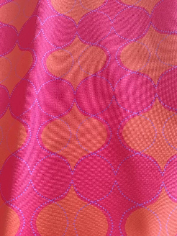 Outdoorstoff Pulli rot orange 100%Polyester 15,80/m