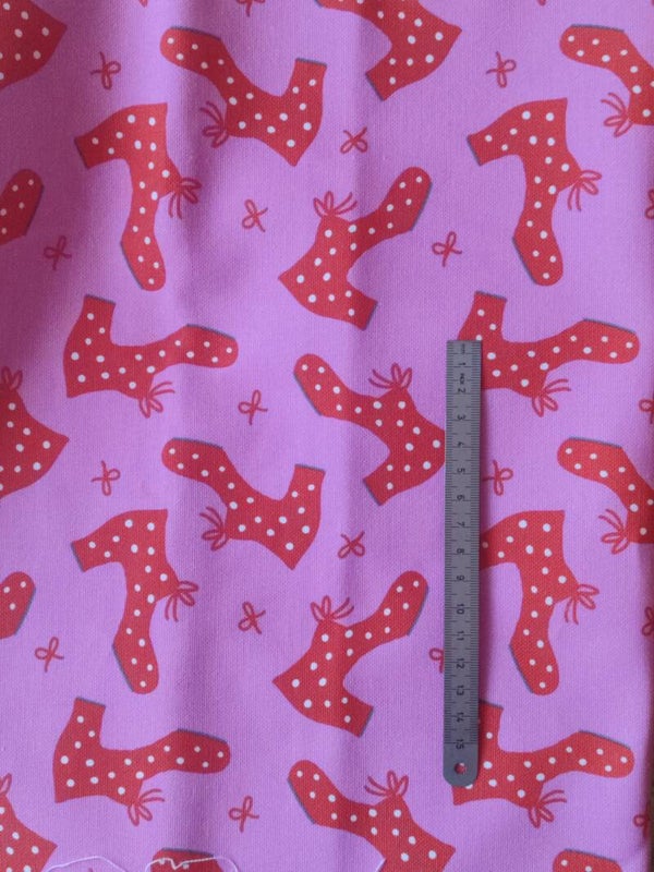 Canvas halber Zapatos Rosa halber Meter (C021) 100% Baumwolle 29,-/m