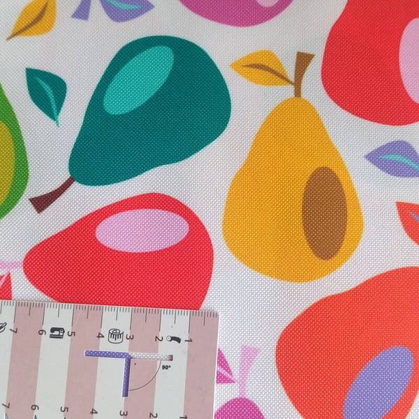 Einzelstück Outdoorstoff Birne weiß