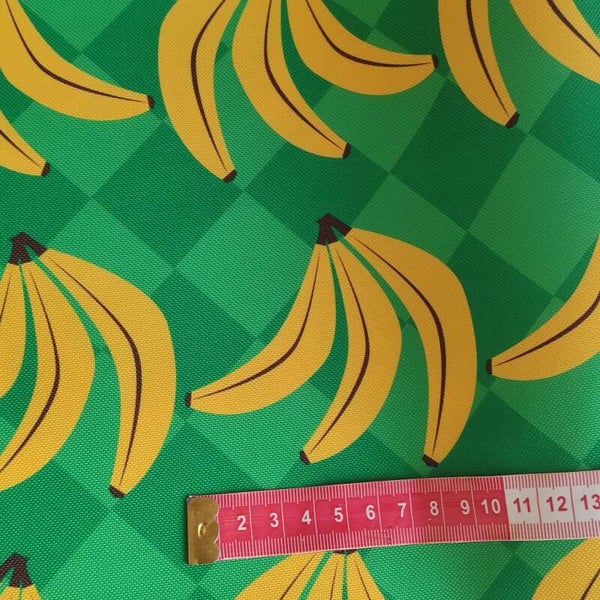 Outdoorstoff Banana grün