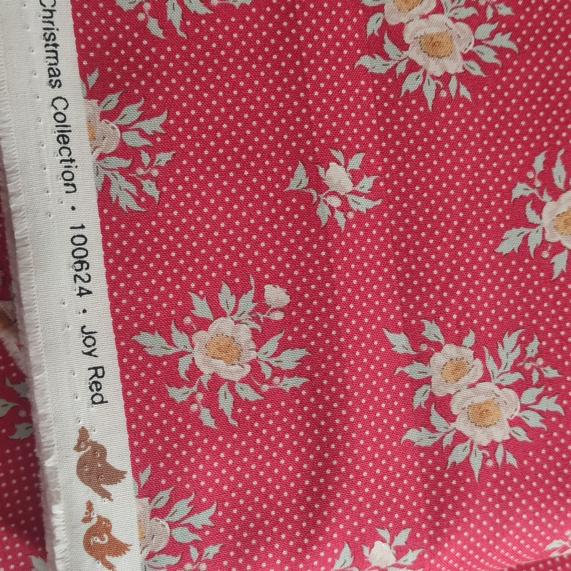 Webware Tilda Merry little Christmas collection Joy red