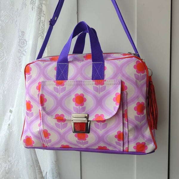 Retrobag lang Fliese Pastell