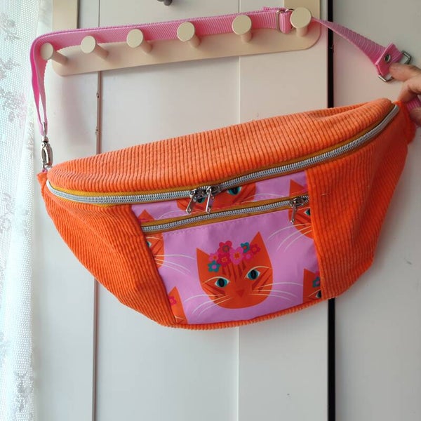 Bauchtasche XL blaue Luna 🩷