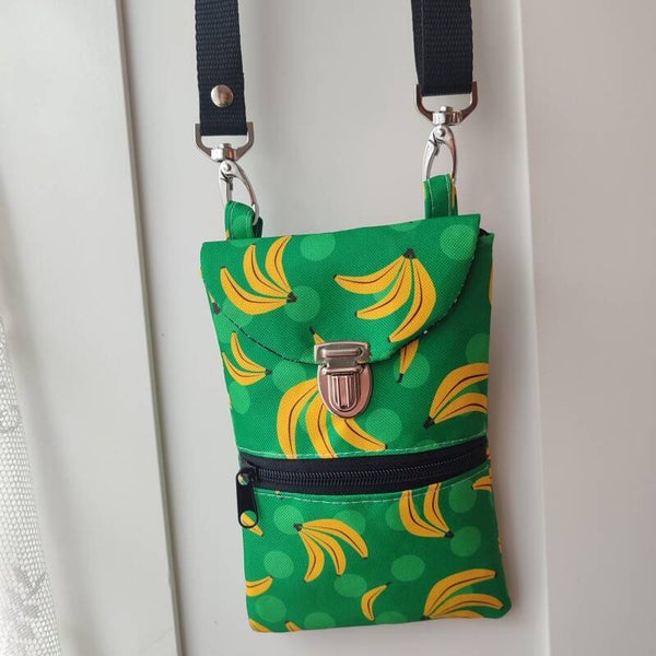 Handytasche Banane grün