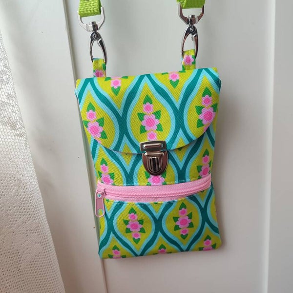 Handytasche Retrogrün