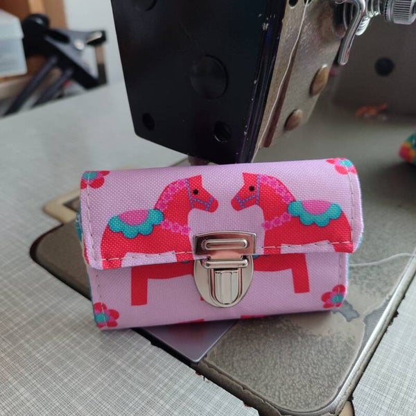 Mini-Geldbörse Pony rosa