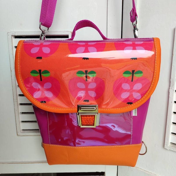 LKW Geldbörse Retro Apfel orange 🍊