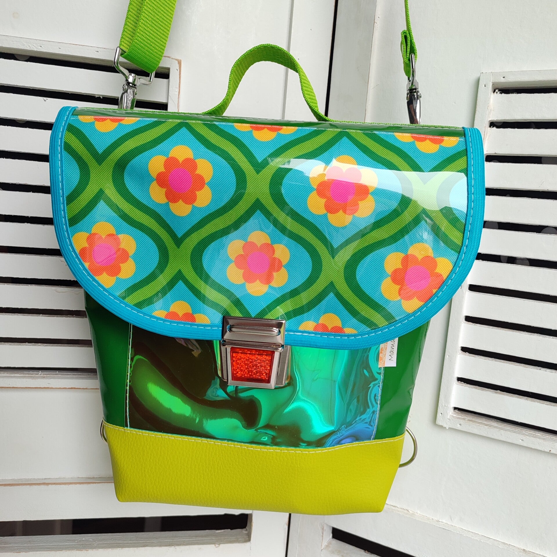 LKW Tasche Fliese grün