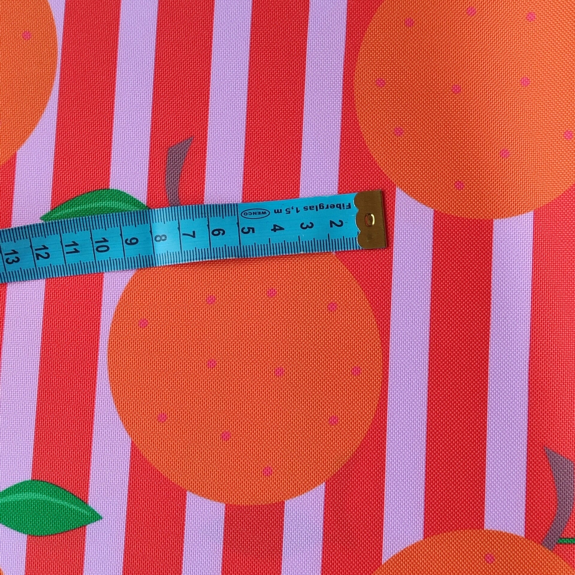 Outdoorstoff Orange rosa groß