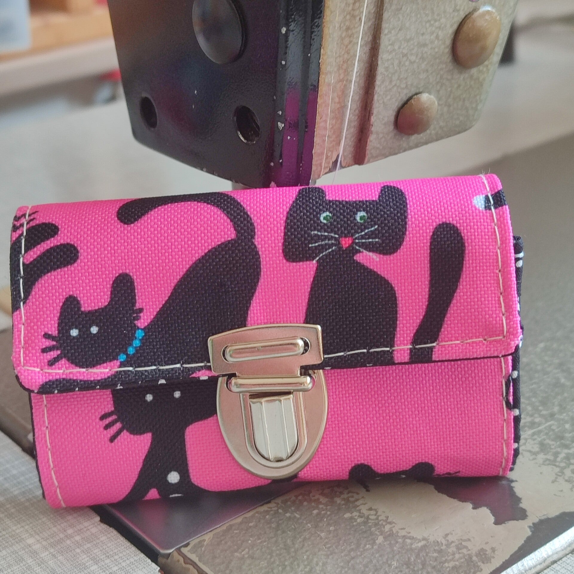 Mini-Geldbörse Catys pink