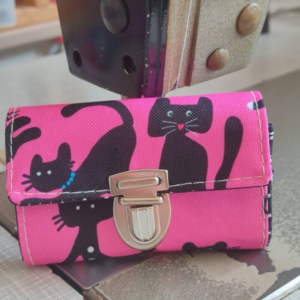 Mini-Geldbörse Catys pink