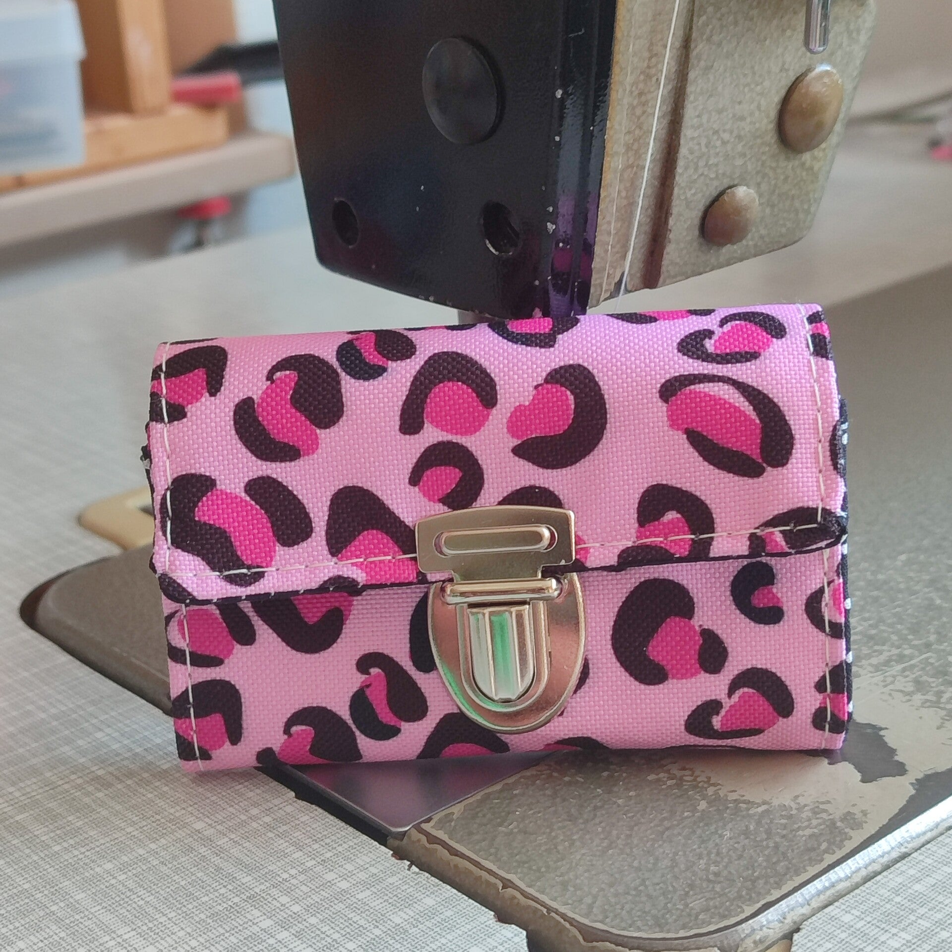 Mini-Geldbörse Leo pink